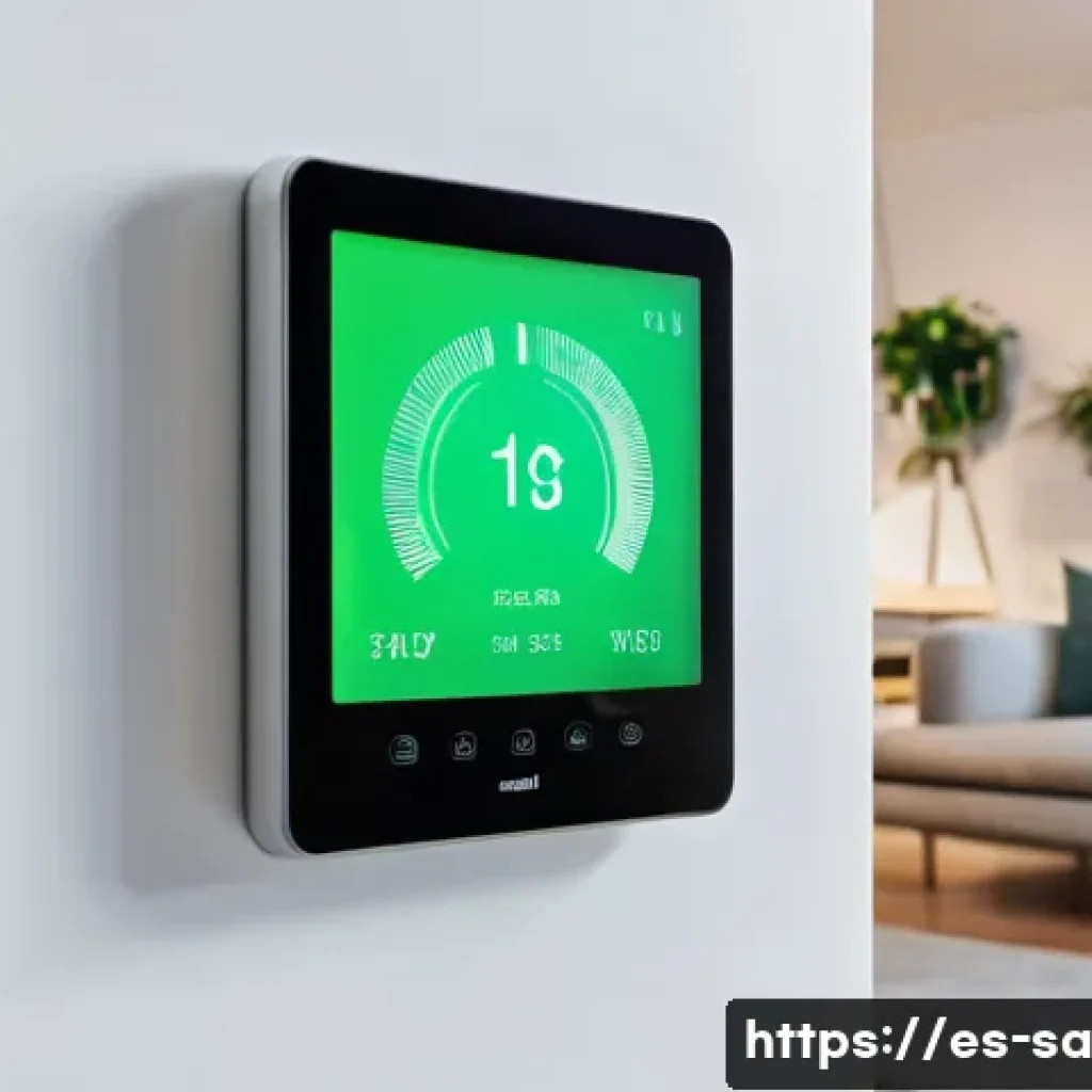 스마트 그리드 기술의 공공 정책 제안 - **Prompt 1: The Connected Home of Tomorrow**
    "A cozy, modern living room in a bright, sunlit hom...