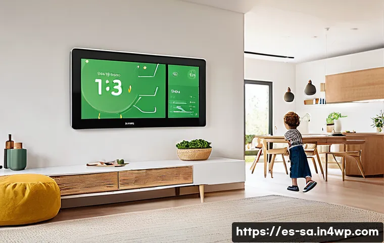 스마트 그리드와 전력망의 모니터링 시스템 - **Prompt:** A cozy and modern living room in a Spanish home, bathed in warm, natural light streaming...